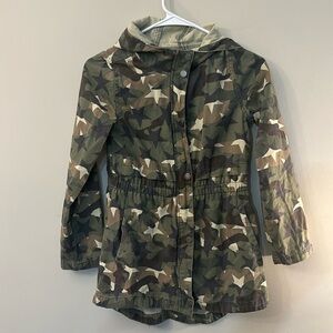 Girls C & C CALIFORNIA ARMY FATIGUE JACKET